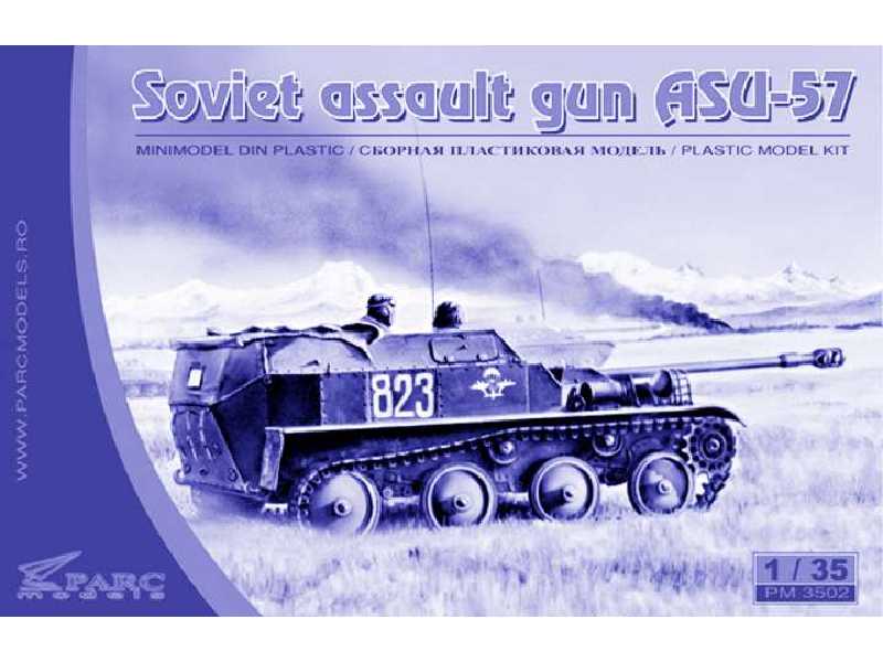 ASU-57 - radzieckie działo szturmowe - zdjęcie 1 ASU-57 - radzieckie działo szturmowe - zdjęcie 1