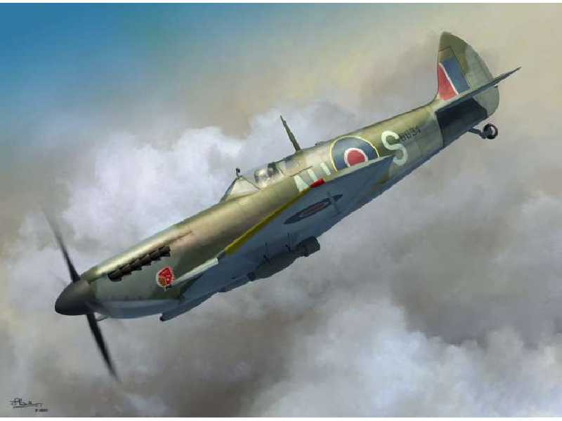 Spitfire LF Mk.XVI myśliwiec - zdjęcie 1 Spitfire LF Mk.XVI myśliwiec - zdjęcie 1