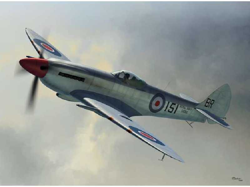 Supermarine Seafire Mk. XVII myśliwiec - zdjęcie 1 Supermarine Seafire Mk. XVII myśliwiec - zdjęcie 1