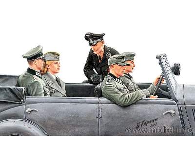 Niemieccy wojskowi - II Wojna Światowa - zdjęcie 1