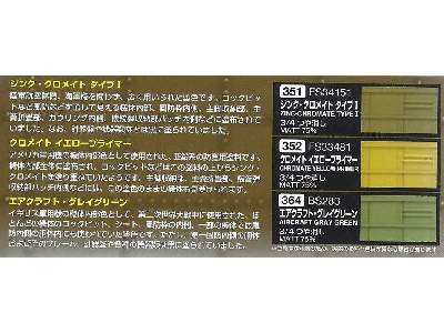 Zestaw farb Interior Colors for Aircraft - US Army, Navy Royal - zdjęcie 2