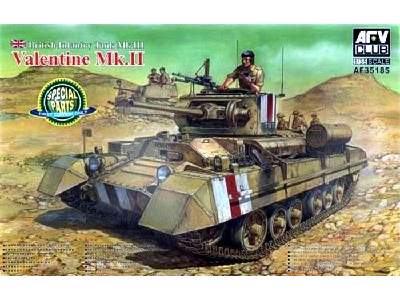 Mk.III Valentine Mk.II brytyjski czołg piechoty - zdjęcie 1