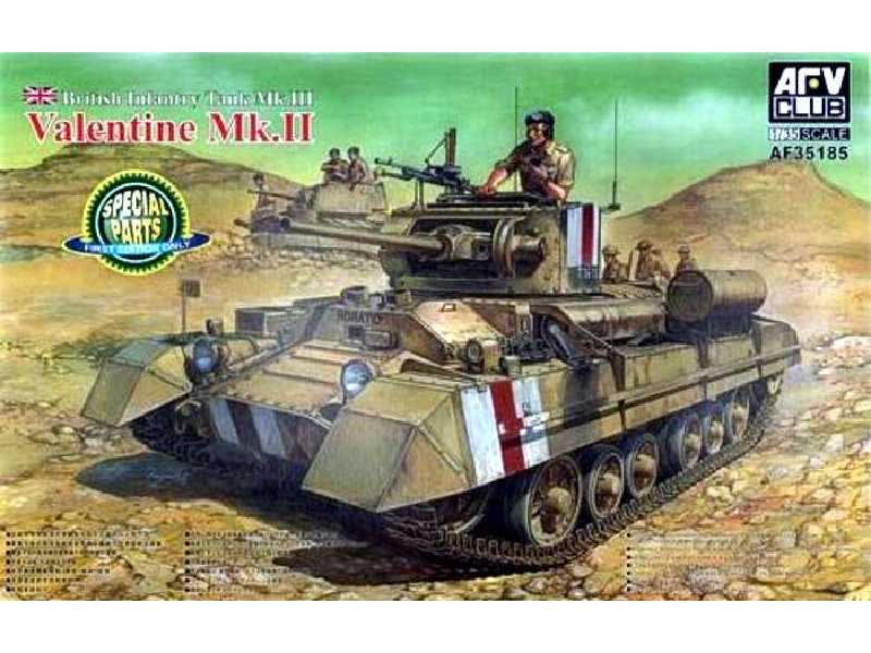 Mk.III Valentine Mk.II brytyjski czołg piechoty - zdjęcie 1 Mk.III Valentine Mk.II brytyjski czołg piechoty - zdjęcie 1