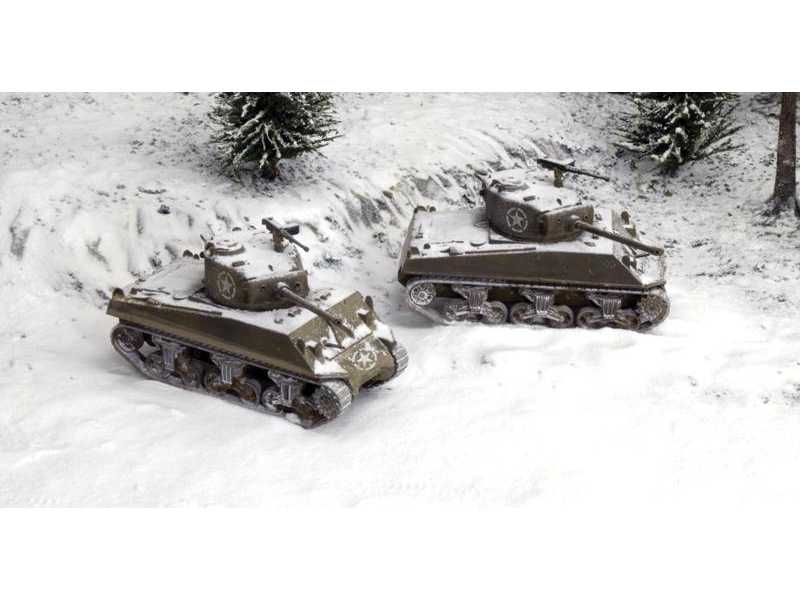 M4A3 76mm Sherman - 2 modele do szybkiego złożenia - zdjęcie 1 M4A3 76mm Sherman - 2 modele do szybkiego złożenia - zdjęcie 1