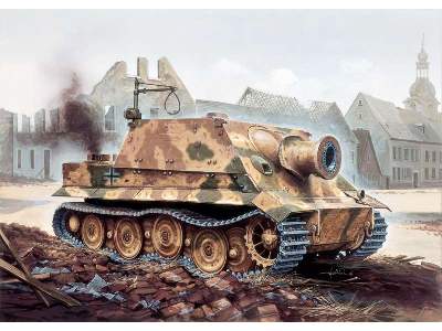 38 cm RW 61 auf Sturmmorser Tiger - działo pancerne - zdjęcie 1