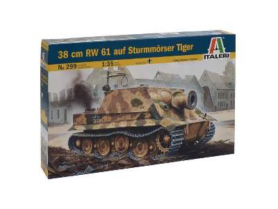 38 cm RW 61 auf Sturmmorser Tiger - działo pancerne - zdjęcie 2