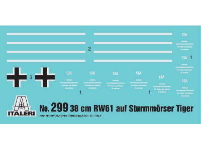 38 cm RW 61 auf Sturmmorser Tiger - działo pancerne - zdjęcie 4