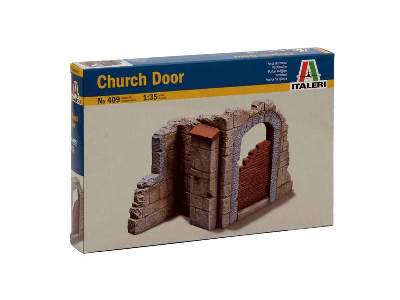 Drzwi kościoła - ruiny - zdjęcie 2
