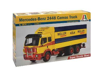 Ciężarówka Mercedes-Benz 2448 Canvas Truck - zdjęcie 3