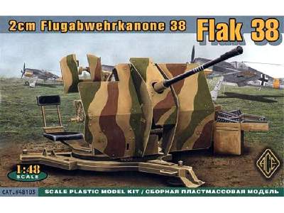 2cm Flugabwehrkanone 38 Flak 38 działo przeciwlotnicze - zdjęcie 1