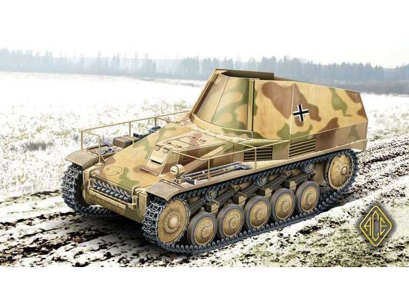 Munitions Schlepper auf Wespe działo samobieżne - zdjęcie 1 Munitions Schlepper auf Wespe działo samobieżne - zdjęcie 1