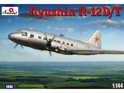 Iljuszyn IŁ-12D/T radziecki samolot transportowy - zdjęcie 1