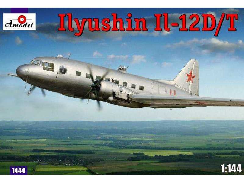 Iljuszyn IŁ-12D/T radziecki samolot transportowy - zdjęcie 1 Iljuszyn IŁ-12D/T radziecki samolot transportowy - zdjęcie 1