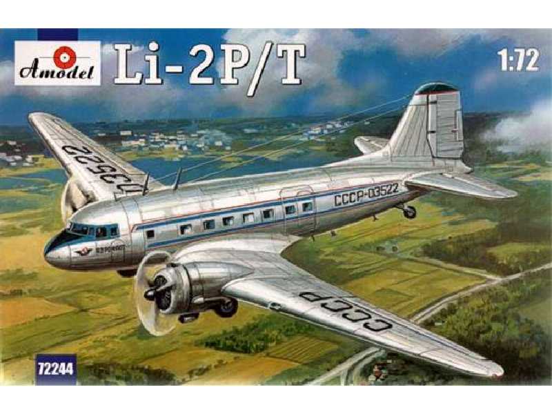Lisunow Li-2P/T (radziecka wercja DC-3) - zdjęcie 1 Lisunow Li-2P/T (radziecka wercja DC-3) - zdjęcie 1