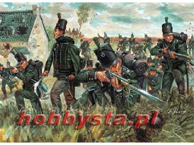 Figurki British 95th rgt. Green Jackets - Napoleonic Wars - zdjęcie 2