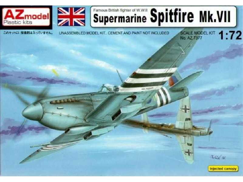 Supermarin Spitfire Mk.VII myśliwiec - zdjęcie 1 Supermarin Spitfire Mk.VII myśliwiec - zdjęcie 1