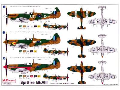 Supermarin Spitfire Mk.VIII myśliwiec - zdjęcie 2