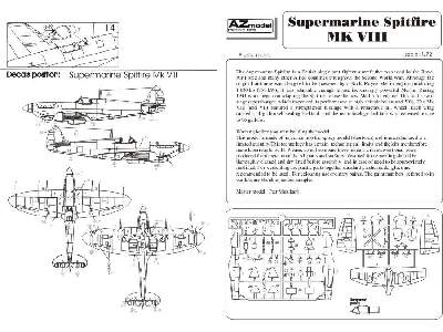 Supermarin Spitfire Mk.VIII myśliwiec - zdjęcie 3