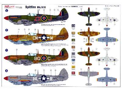 Supermarin Spitfire Mk.VIII MTO myśliwiec - zdjęcie 2