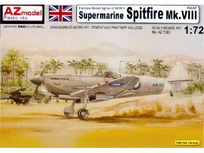 Supermarin Spitfire Mk.VIII RAAF myśliwiec - zdjęcie 1
