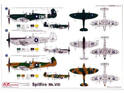 Supermarin Spitfire Mk.VIII RAAF myśliwiec - zdjęcie 2