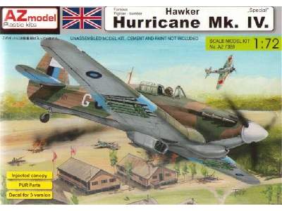 Hawker Hurricane Mk.IV z rakietami - zdjęcie 1