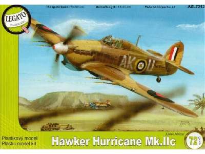 Hawker Hurricane Mk.IIc over Africa myśliwiec - zdjęcie 1