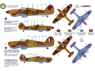 Hawker Hurricane Mk.IIc over Africa myśliwiec - zdjęcie 2