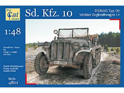 Sd.Kfz. 10 Demag D7 leichter Zugkraftwagen 1t cięgnik artyleryj. - zdjęcie 1