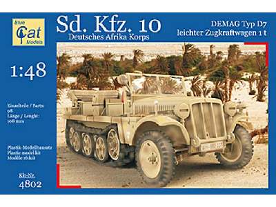 Sd.Kfz. 10 Demag D7 leichter Zugkraftwagen 1t Afrika Korps - zdjęcie 1