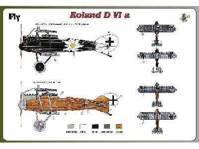 Roland D.VIa Otto Kissenberth - myśliwiec I W.Ś. - zdjęcie 2