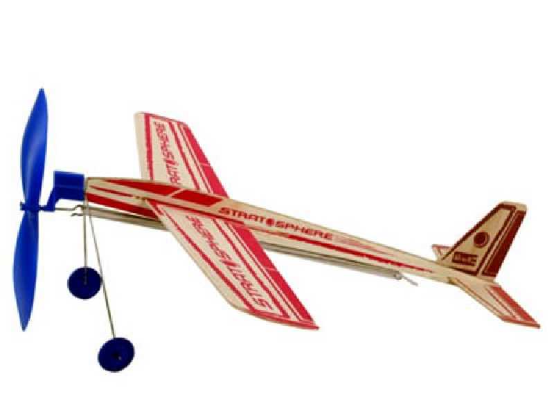 Revell Balsa Stratosphere - samolot z napędem gumowym - zdjęcie 1 Revell Balsa Stratosphere - samolot z napędem gumowym - zdjęcie 1