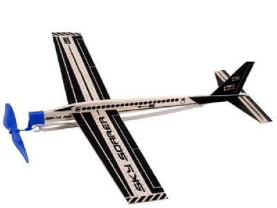 Revell Balsa Soarer - samolot z napędem gumowym - zdjęcie 1
