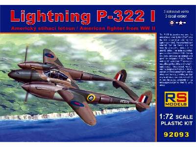 Lightning P-322 I myśliwiec - zdjęcie 1