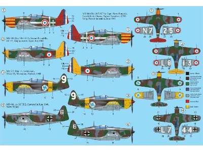 Morane Saulnier MS.406 Vichy myśliwiec francuski - zdjęcie 2