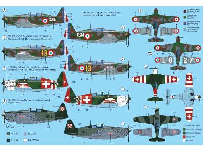 Morane Saulnier MS.406 Naval/ D-3800 francuski myśliwiec - zdjęcie 2