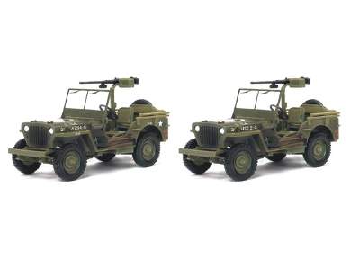 1/4 Ton 4x4 Truck w/.50cal Heavy Machine Gun (Twin Pack) - zdjęcie 1