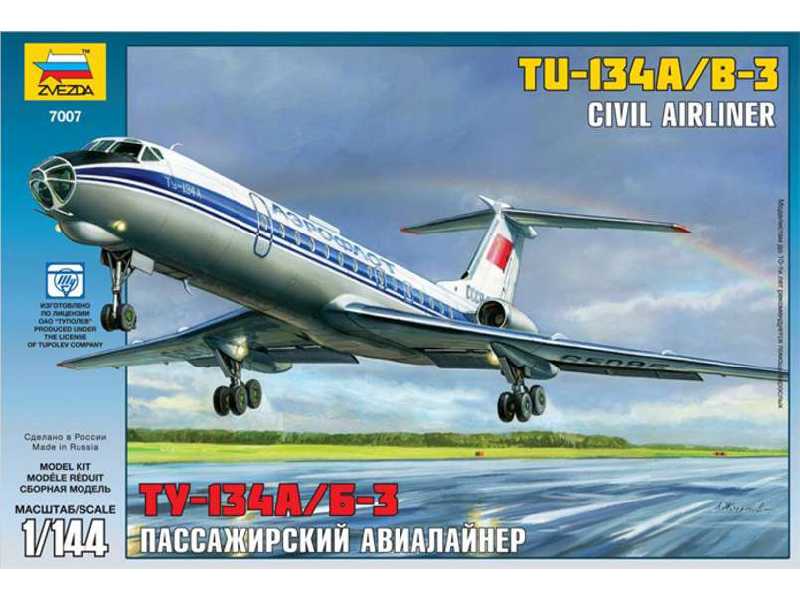Tupolew TU-134B - zdjęcie 1 Tupolew TU-134B - zdjęcie 1