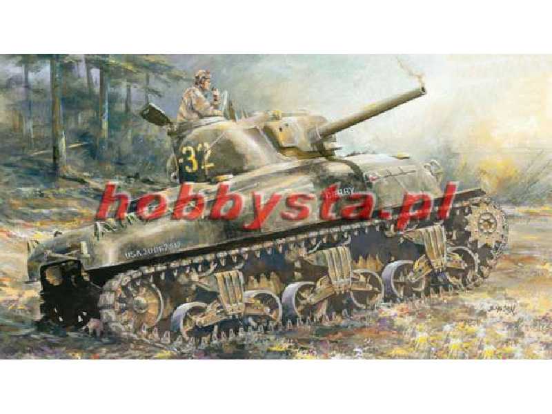 Czołg M4A1 Sherman - Normandia - zdjęcie 1 Czołg M4A1 Sherman - Normandia - zdjęcie 1