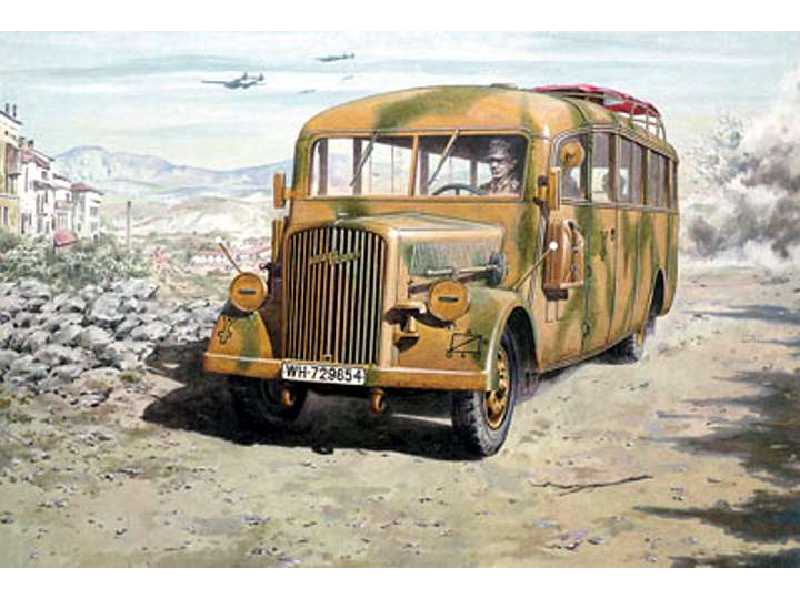Opel Blitz Omnibus W39 Late WWII service - zdjęcie 1 Opel Blitz Omnibus W39 Late WWII service - zdjęcie 1