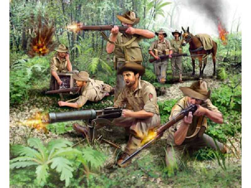 Piechota ANZAC - II W.Ś. - zdjęcie 1 Piechota ANZAC - II W.Ś. - zdjęcie 1