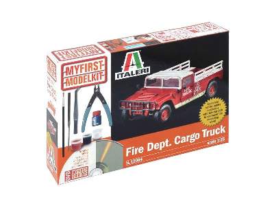 Fire Dept. Cargo Truck - Mój Pierwszy Model - zestaw - zdjęcie 1