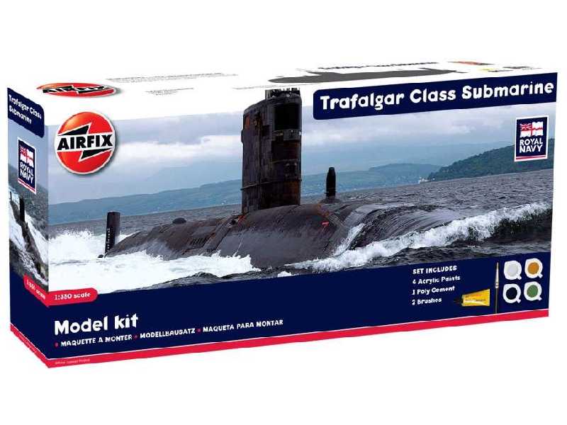 Okręt podwodny klasy Trafalgar - zestaw podarunkowy - zdjęcie 1 Okręt podwodny klasy Trafalgar - zestaw podarunkowy - zdjęcie 1