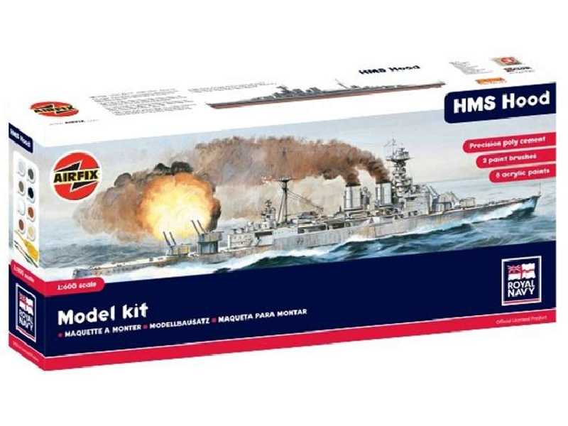 HMS Hood - krążownik - zestaw podarunkowy - zdjęcie 1 HMS Hood - krążownik - zestaw podarunkowy - zdjęcie 1