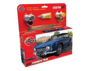 Triumph TR4A - zestaw podarunkowy - zdjęcie 1