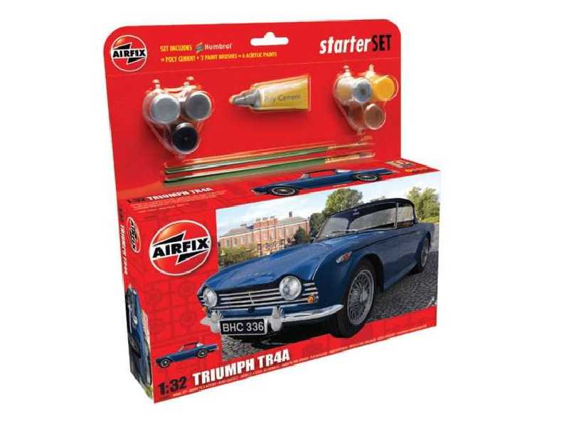 Triumph TR4A - zestaw podarunkowy - zdjęcie 1