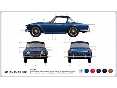 Triumph TR4A - zestaw podarunkowy - zdjęcie 2