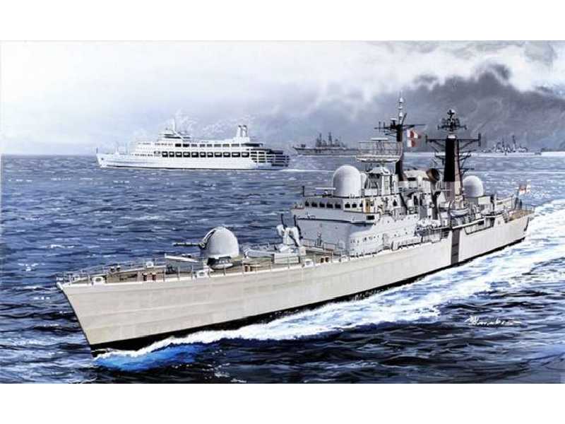 HMS Sheffield niszczyciel typu 42 - Wojna o Falklandy (2 w 1) - zdjęcie 1 HMS Sheffield niszczyciel typu 42 - Wojna o Falklandy (2 w 1) - zdjęcie 1