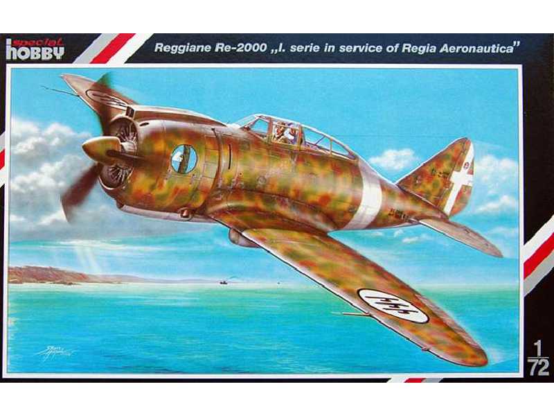 Reggiane Re-2000 I serie in service of Regia Aeronautica - zdjęcie 1 Reggiane Re-2000 I serie in service of Regia Aeronautica - zdjęcie 1