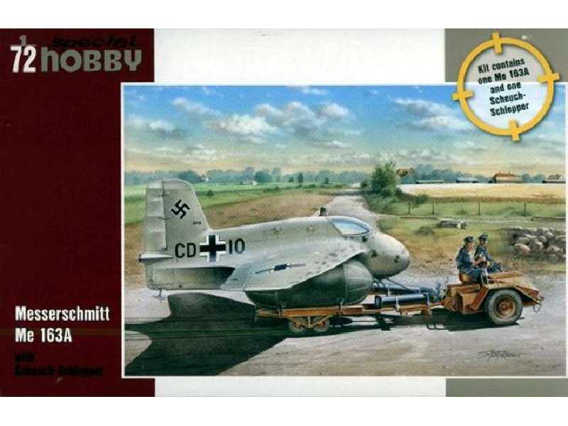 Messerschmitt Me 163A with Scheuch-Schlepper - zdjęcie 1 Messerschmitt Me 163A with Scheuch-Schlepper - zdjęcie 1
